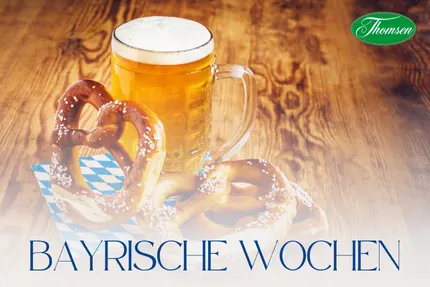 Foto: Brezel mit Bier