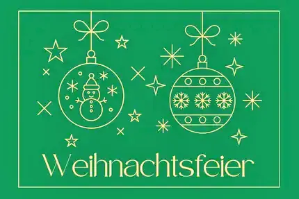 Weihnachtsfeiern bei uns Foto: Weihnachtlich