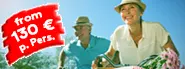Cycling couple, price from 96 € per person