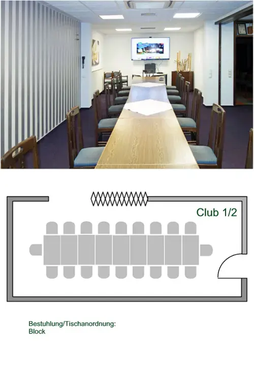 Foto von Clubraum 1/2