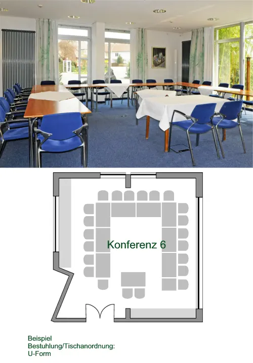 Foto des Konferenzraumes