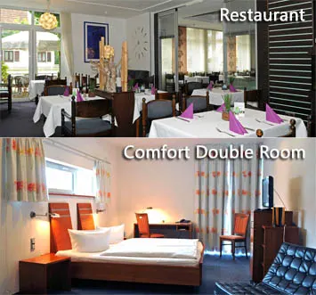 Restaurant and Comfort Double Room