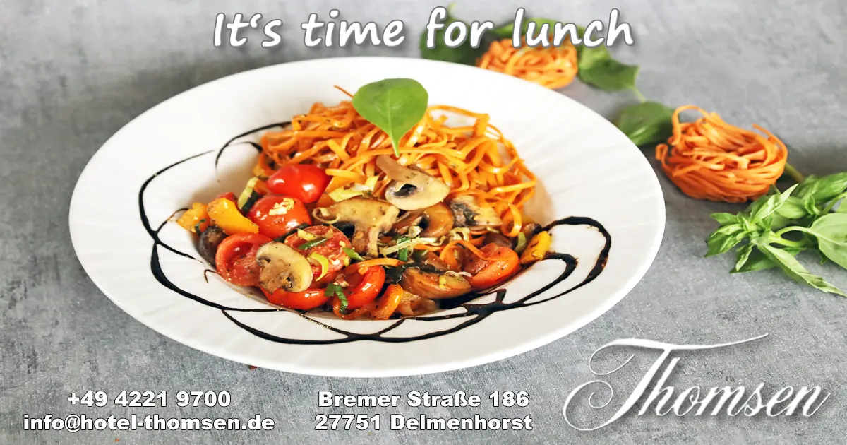 Lunch Menu - daily changing, affordable and delicious