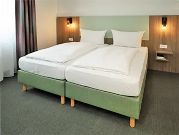 Foto eines renovierten Zimmers