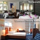Two images of Thomsen: Restaurant and Comfort Double Room